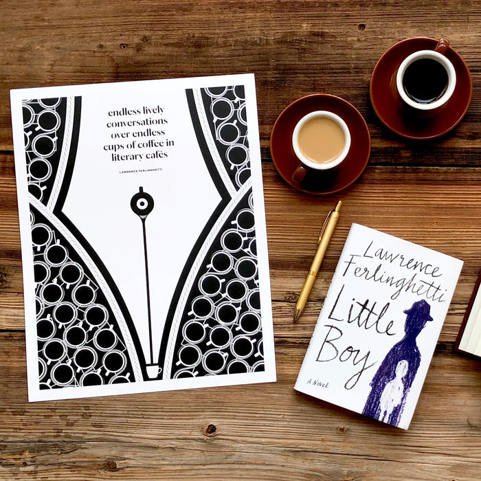 Doubleday and Lawrence Ferlinghetti: Art Print