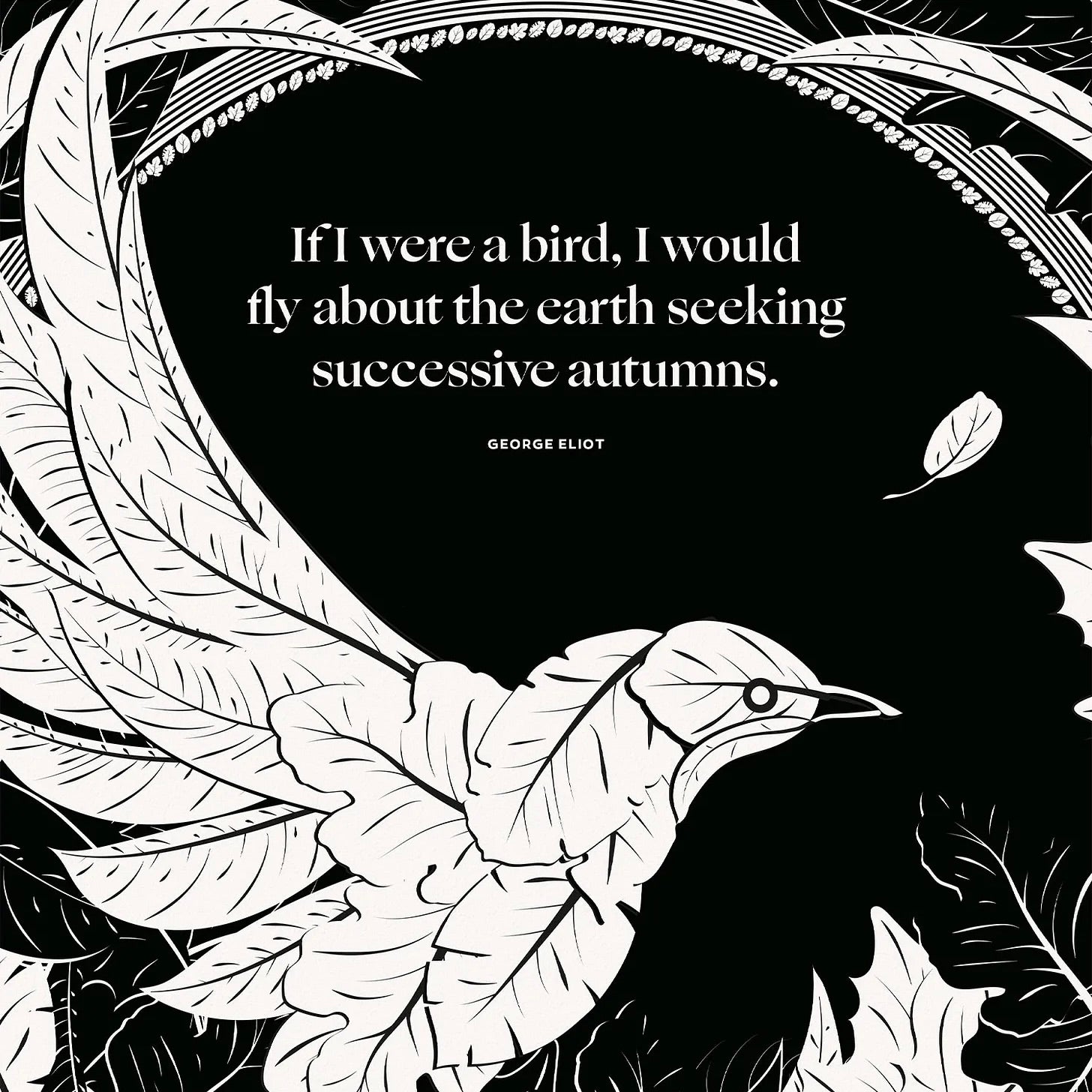 George Eliot on Saying Buh-Bye to Summer