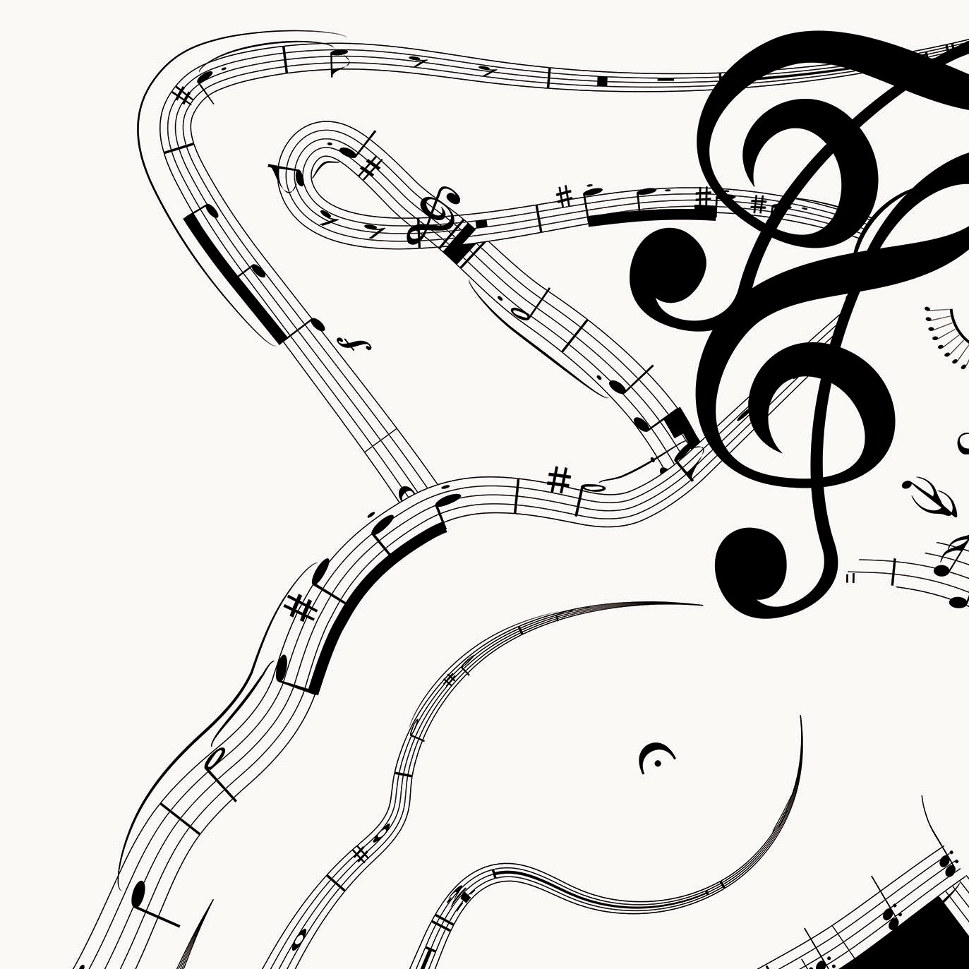 Yours is the music for no instrument