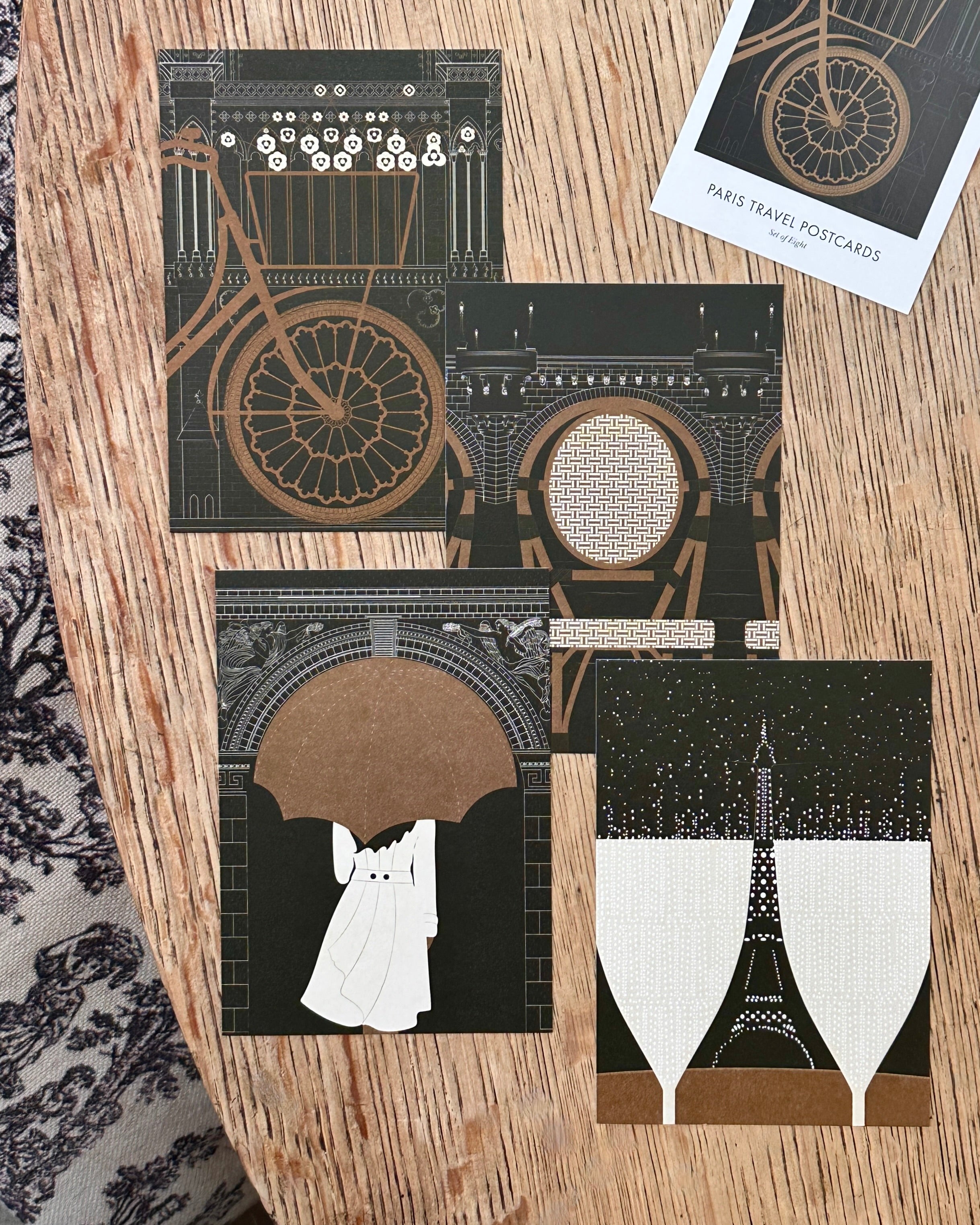 Paris Voyageur: Postcard Set