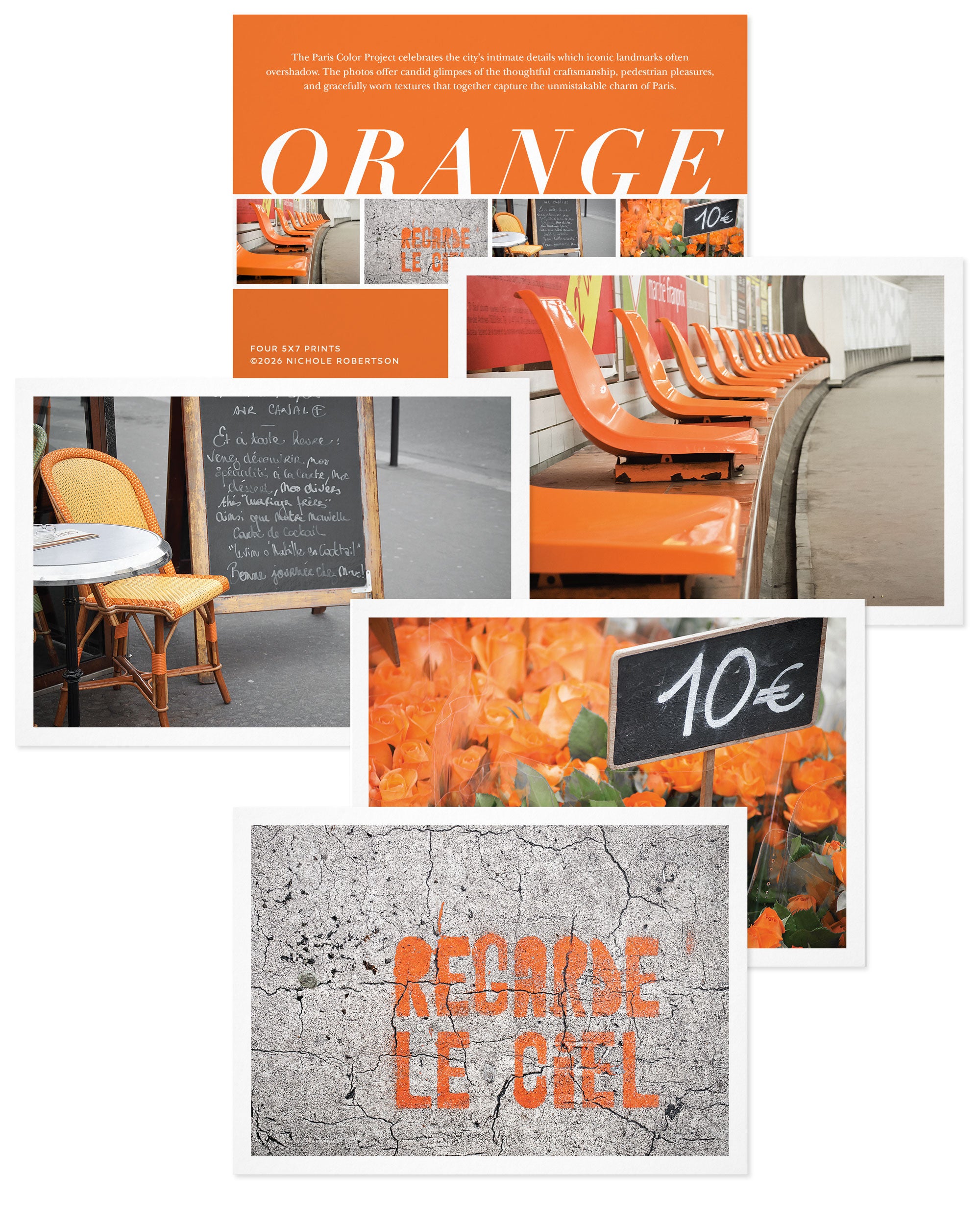 Paris in Orange