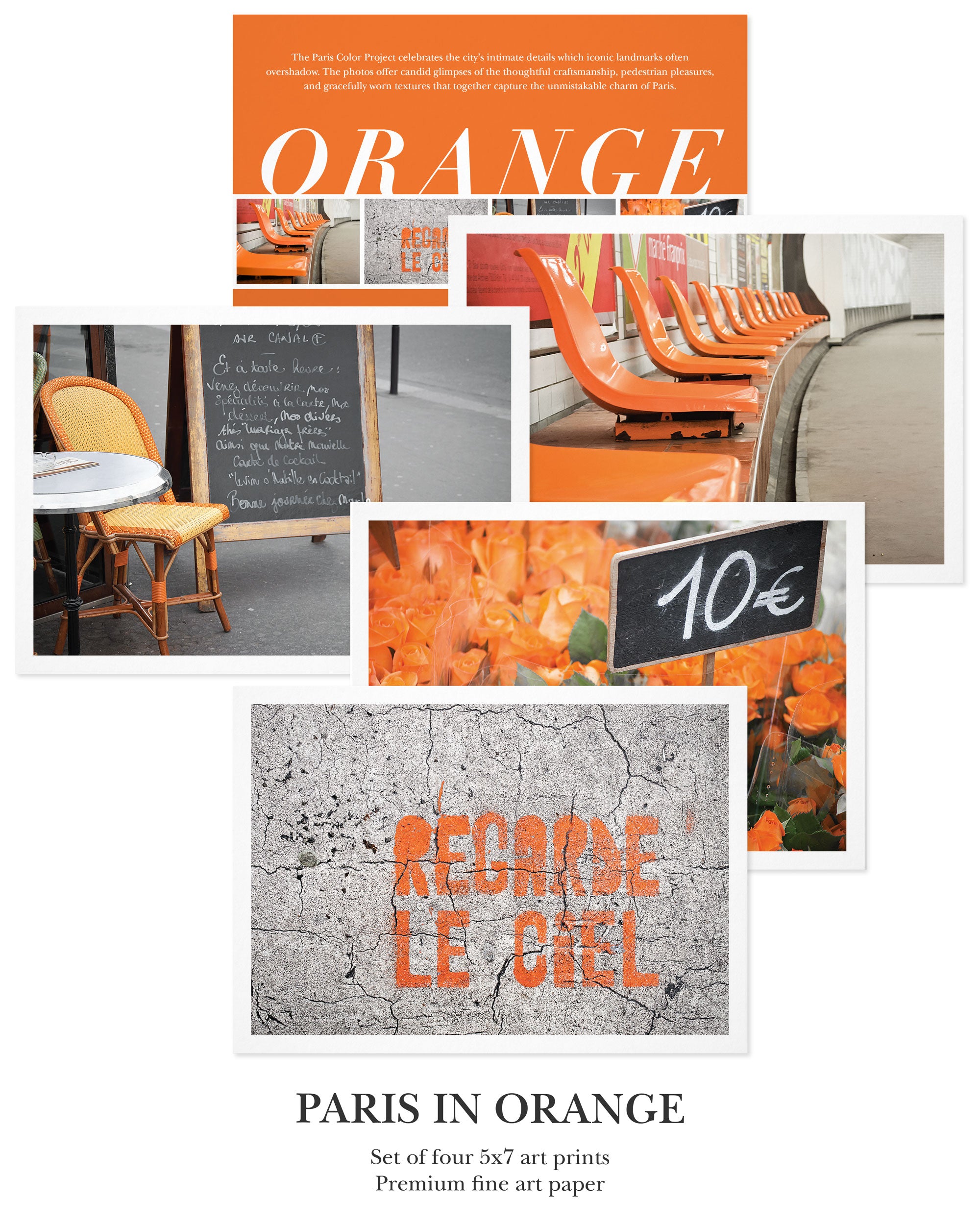 Paris in Orange