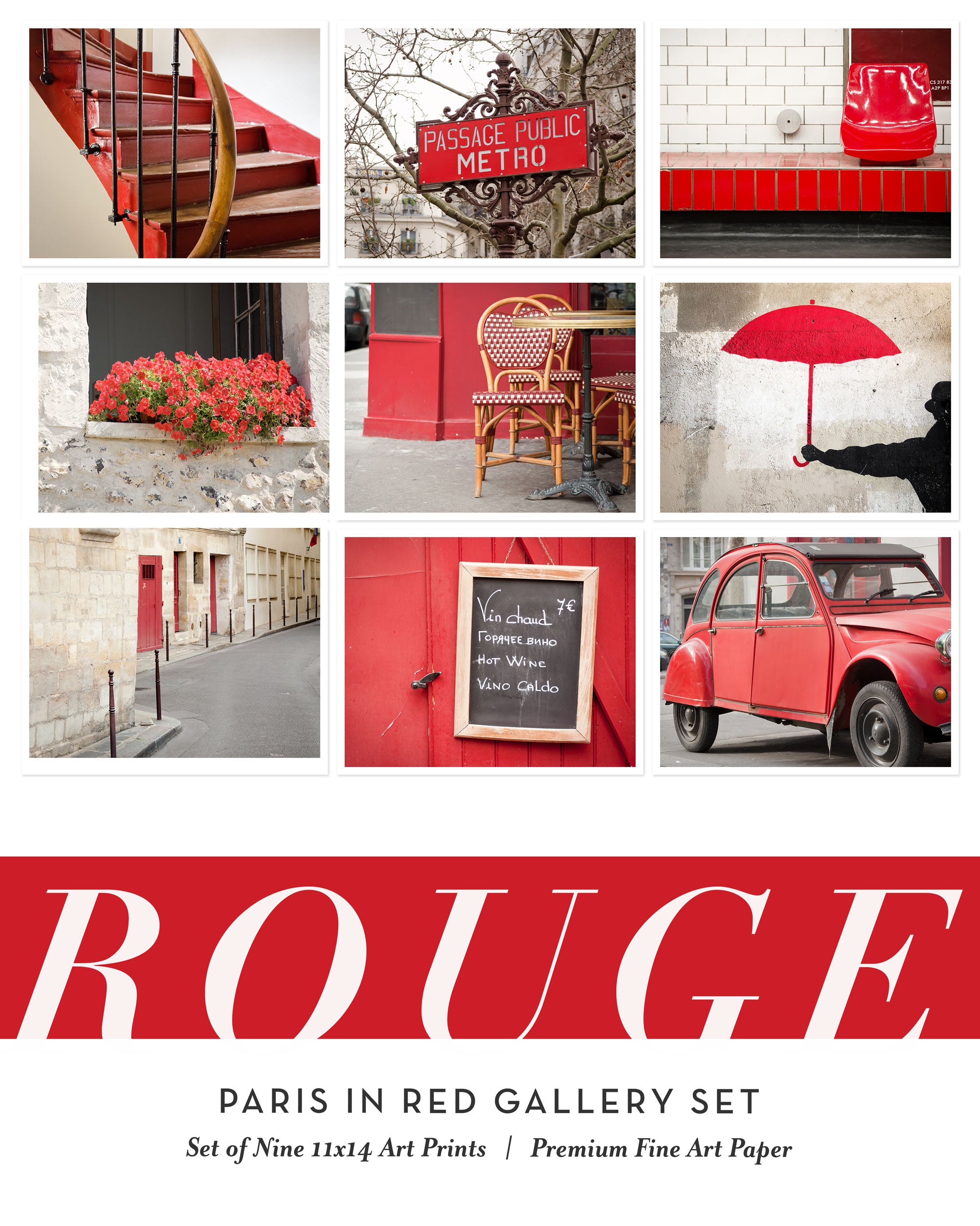 Paris in Red