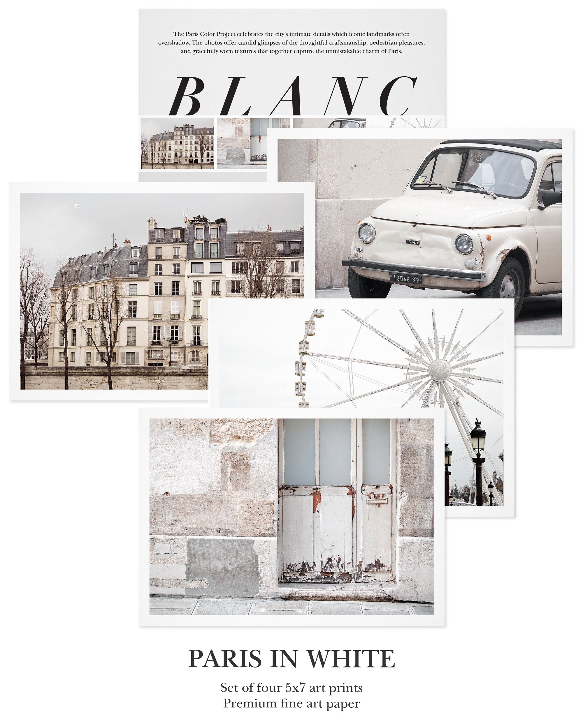 Paris in White