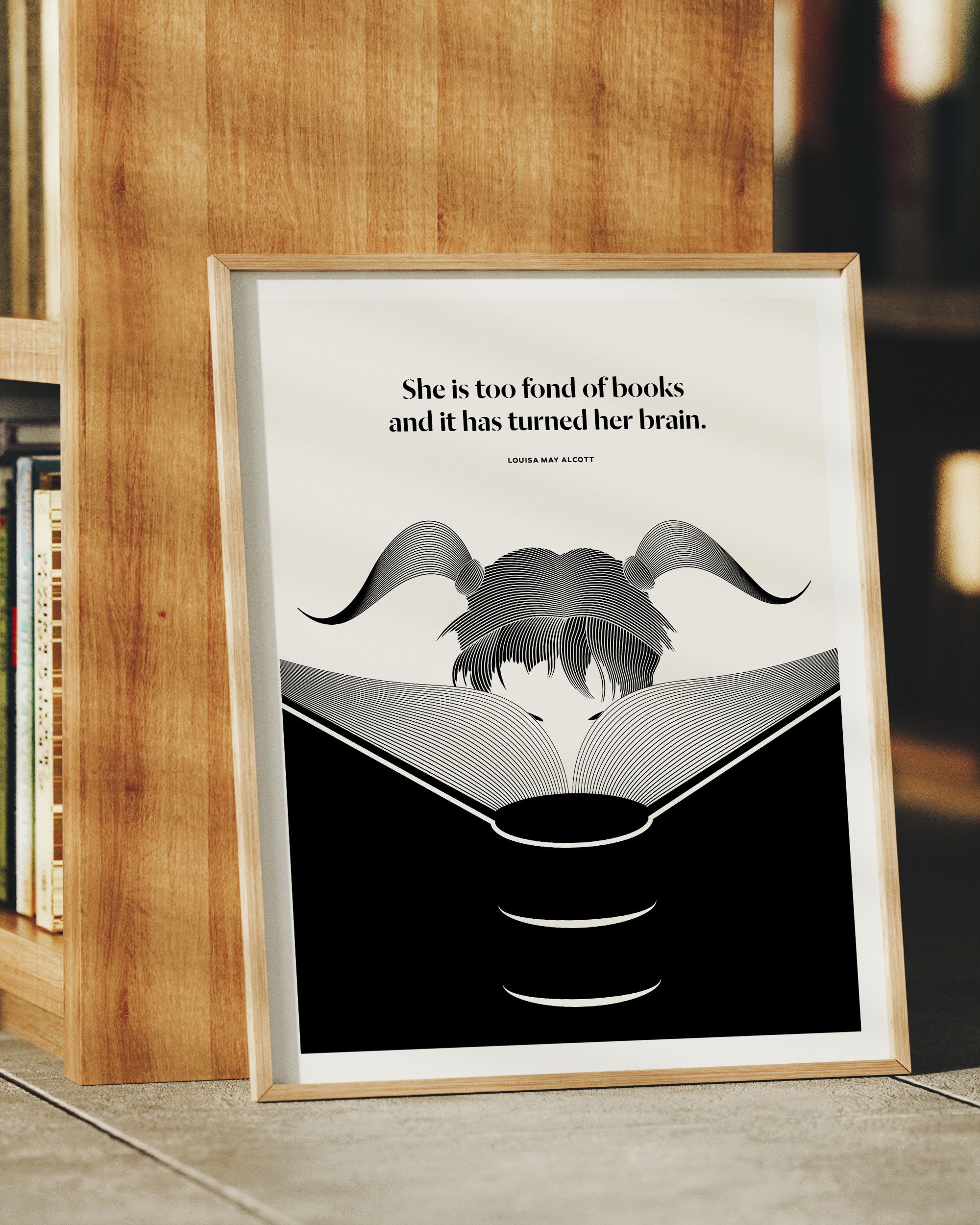 Too Fond of Books
