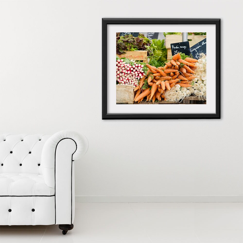 Paris Photography, Markets Paris Print, Large Art Print Fine Art Photography, Rustic Kitchen Art, Apartment Decor