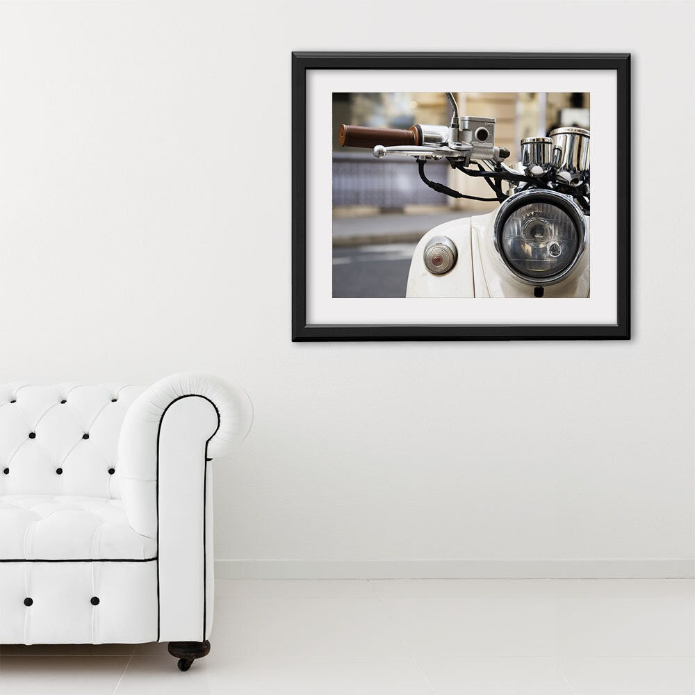 Paris Photography, Moped Paris Print, Large Art Print Fine Art Photography, Dad Gift, Gift for Him, Boyfriend Gift for husband