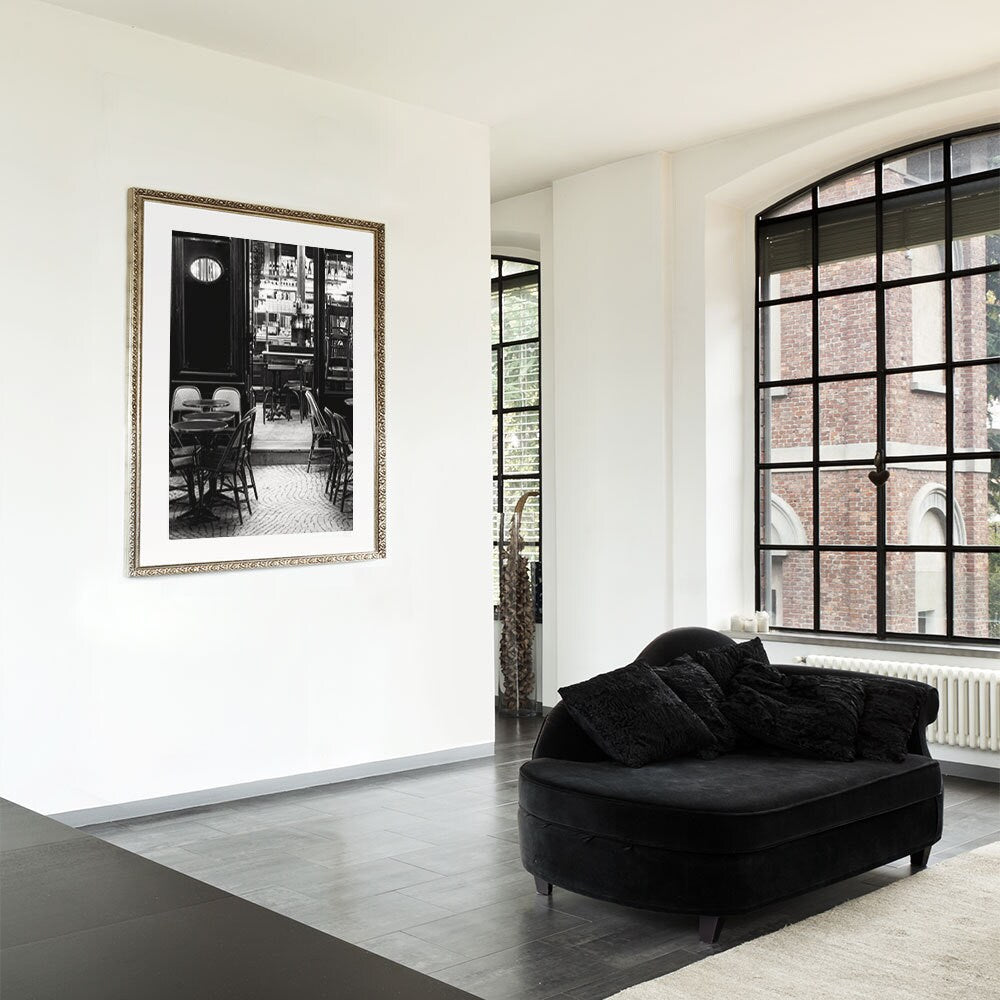 Paris Print, Black and White Photography, Paris Noir 2 Extra Large Wall Art, Fine Art Print Paris Photography,  Film Noir