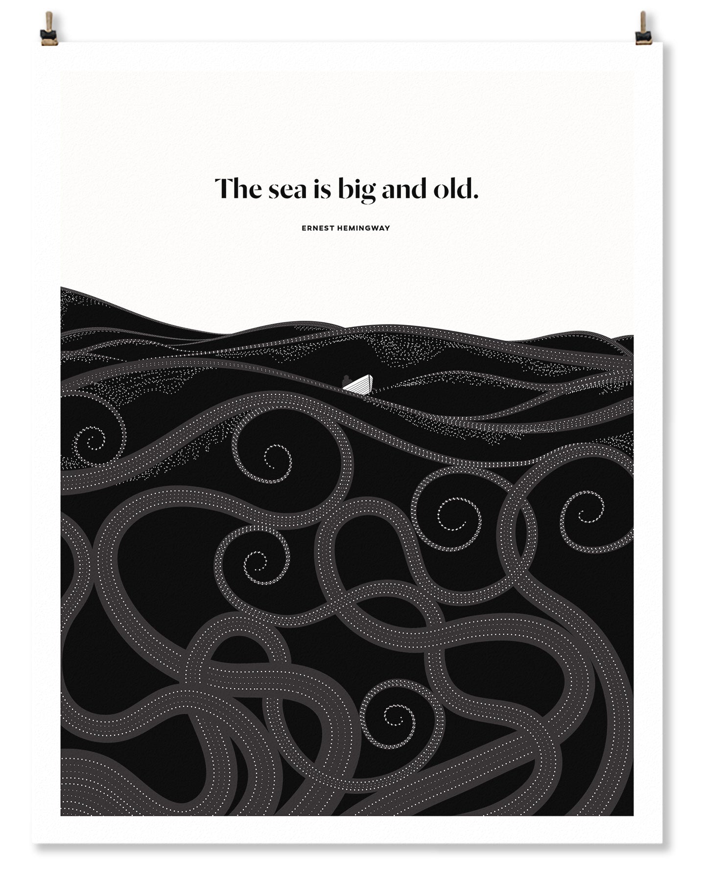 The Sea is Big and Old